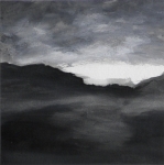 l_aube_acrylique_sur_papier-25X25