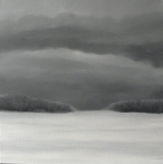 la_neige_huile_sur_toile_50X50