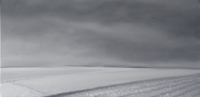la_neige_huille_sur_toile_40X80