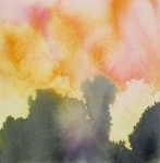 solaire_1_aquarelle_sur_papier_20X20