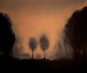 paysage_nocturne_huile_sur_toile_38X45,5