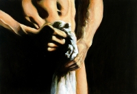 acrylique sur carton, 50X35