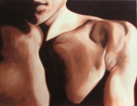 sa_bouche_huile_sur_toile_65X50