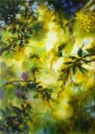Splendeur d'automne, huile sur toile, 92X65 cm. Disponible.