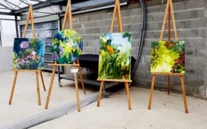 Lire la suite à propos de l’article Mes peintures primées à la 14e Biennale de Savonnières
