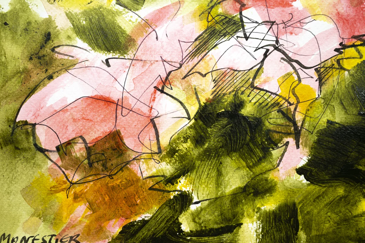 Floral sketch 4 - Image 5